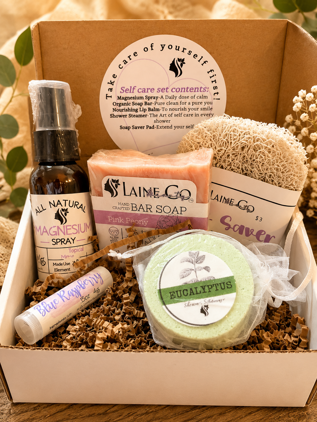 Organic Self Care Gift Box