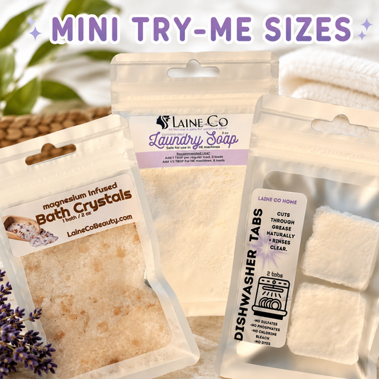 Mini Try me Sample Sizes